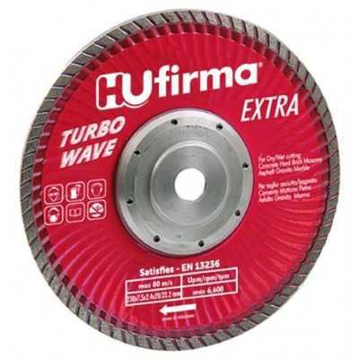 HU-FIRMA DISCO DIAMANTATO TURBO-WAVE EXTRA ROSSO DIAM. MM. 230