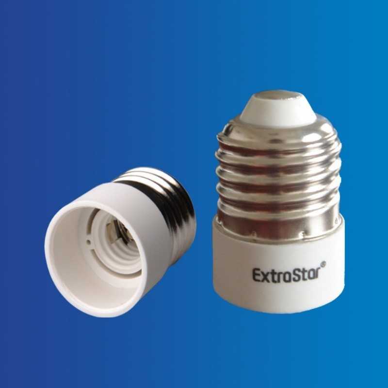 ADATTATORE PER LAMPADE DA E27 A GU10