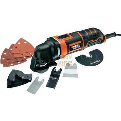 BLACK DECKER UTRENSILE MULTIFUNZIONE MT300KA WATT. 300 