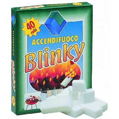 BLINKY ACCENDIFUOCO 40 CUBETTI GR. 360 