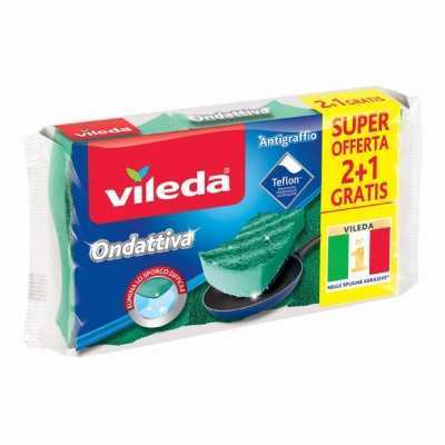 VILEDA SPUGNA ONDATTIVA MILLEUSI NATURALE 2 pz.