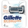 GILLETTE SKINGUARD SENSITIVE 4 RICAMBI PER PELLE SENSIBILE