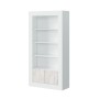 KIT LIBRERIA BALTIK 2 ANTE CON 4 RIPIANI BIANCO ARTIC cm.94x35x181h.