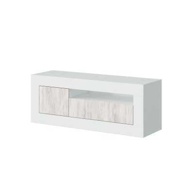 KIT MOBILE PORTATV BALTIK CON 3 ANTE BIANCO ANTICATO cm.139x42x53h.
