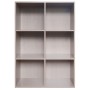 LIBRERIA MODELLO CUBO 6 FRASSINO cm.61x91h.
