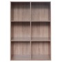 LIBRERIA MODELLO CUBO 6 ROVERE cm. 61x91h.