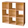 LIBRERIA MODELLO CUBO 9 CILIEGIO cm. 91x91h.