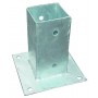 BLINKY BASE PER PALI IN ACCIAIO ZINCATO CM.7X7X15H 