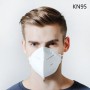 10 KN95 FFP2 ANTIVIRUS MASKS WITHOUT VALVE AND FILTER