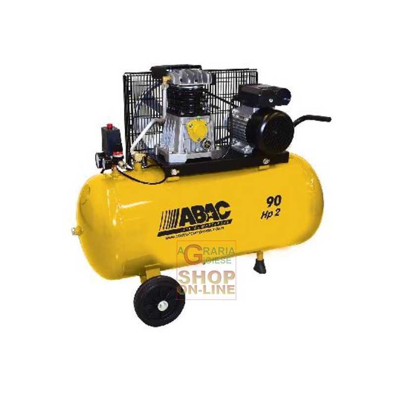 ABAC COMPRESSOR COMPRESSED AIR 220V B26-90 CM2 HP. 2 LT. 90