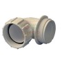 CURVED ADAPTER DM. 32 11/4 X 11/4 FOR HEPVO SIPHON