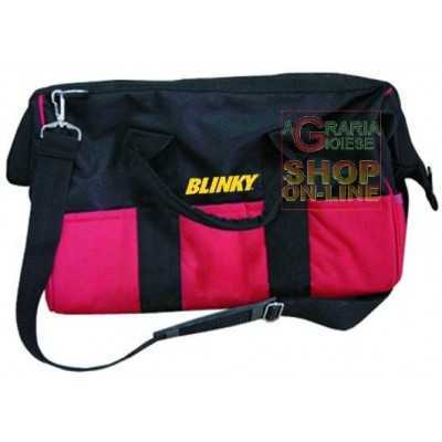BLINKY TOOL BAG ART. 420 RED CANVAS CM. 42X25X30H
