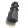 ADATTATORE PORTAGOMMA PER TUBO NERO PN4 DIAM. 16 CON USCITA