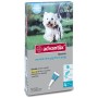 ADVANTIX PESTICIDE FLEAS TICKS TRIPLE ACTION FOR DOGS FROM KG.
