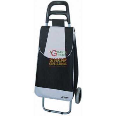 BLINKY BLACK IVORY SHOPPING TROLLEY