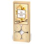 ALADINO LUMELLE TEALIGHT 4H FRAGRANZA VANIGLIA PZ. 10