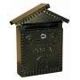 BLINKY POSTAL BOX IN IRON ANTHRACITE CM. 28X9X35H