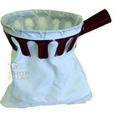 BLINKY COGLIFRUTTA GALVANIZED WITH CANVAS BAG, CONICAL