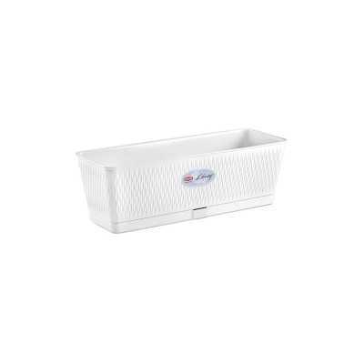 Liberty Balcony for Flowers and Plants White cm. 50x18x16h.