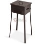 CHARCOAL BARBECUE FURNACE TAORMINA MODEL CM. 25x25x66h.