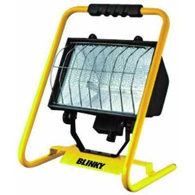 BLINKY HALOGEN HEADLIGHT WITH SUPPORT AND WATT CABLE. 1000