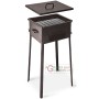 CHARCOAL BARBECUE FURNACE TAORMINA MODEL CM. 25x25x66h. WITH