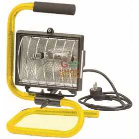 BLINKY HALOGEN HEADLIGHT WITH SUPPORT AND WATT CABLE. 150