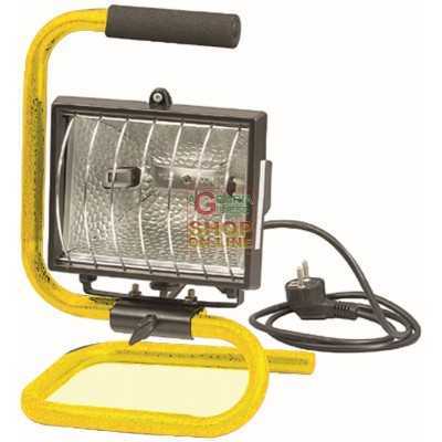BLINKY HALOGEN HEADLIGHT WITH SUPPORT AND WATT CABLE. 150
