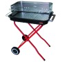 BARBECUES A CARBONE SANDRIGARDEN SG 54-34 C/RUOTE CM. 54x34