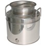 BELVIVERE STAINLESS STEEL CONTAINER LT. 20