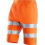 BERMUDA V 40% POLYESTER 60% COTTON GR 240 MQ CA WITH 3M BANDS ORANGE COLOR SIZE 46 62