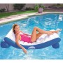 Bestway 43107 Raised Coolerz Luxury floating mattress for swimming pool and beach blue and white cm. 177 x 94