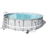BESTWAY 56427 POOL WITH FRAME STEEL PRO FRAME COMPLETE CM. 549x132h.