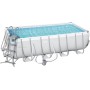 BESTWAY 56670 POOL WITH FULL FRAME CM. 488x244x122h.