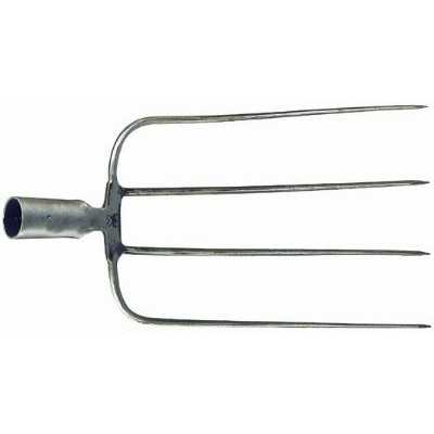 BLINKY HAY FORKS POLISHED STEEL 4 TEETH