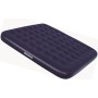 Bestway 67004 Double inflatable flocculated mattress Blue outdoor camping cm. 203x183