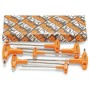BETA ART. 96T/S5P SERIE 5 CHIAVI MASCHIO ESAGONALI PIEGATE CON