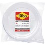 BIBO 100 PIATTI FONDI IN PLASTICA BIANCA DM 20 5 CM