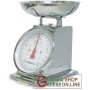 CHROME OLD STYLE MECHANICAL KITCHEN SCALE KG. 5