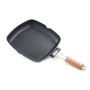 INDUCTION NON-STICK ALUMINUM GRILL CM. 28x28