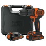 BLACK AND DECKER DRILL WITH 2 18VP LITHIUM BATTERIES MOD. BDCHD18KB