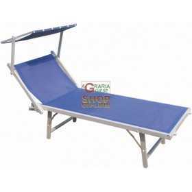 BLINKY ADJUSTABLE ALUMINUM SUN BED 183X72X90