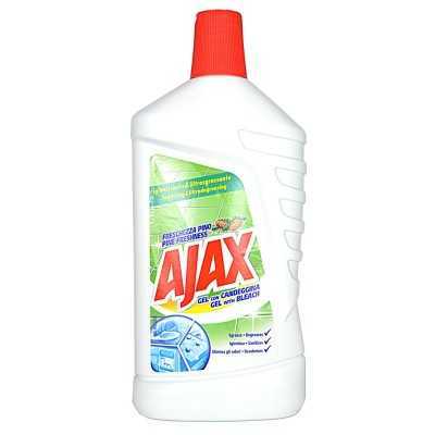 AIAX GEL LIQUID DETERGENT 1 LT. WITH PINE BLEACH