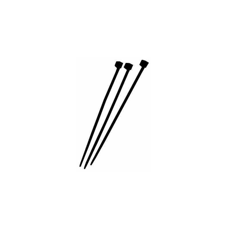 100 Fascette Serracavi Blinky In Nylon Nero – Lunghezza 14 Cm? – Per Cablaggi, Fai Da Te E Officina – Vigor Group