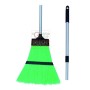 BLINKY BROOM WITH SLEEVE GREEN WIRES CM. 68-120