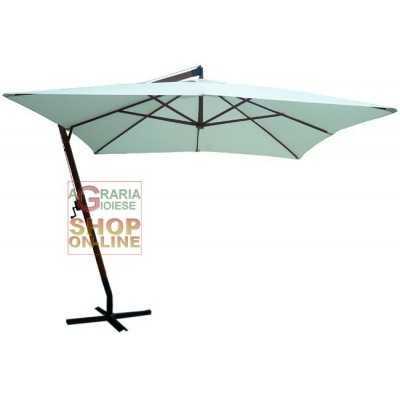 BLINKY BEACH UMBRELLA WHITE SQUARE COVER MT. 3X3