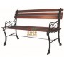 BLINKY PANCHINA GHISA LEGNO PB8 CON SCHIENALE NERA 96940-10/5 