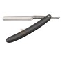 CLASSIC FREE-HAND RAZOR BOKER 4/8 ANTHRACITE HANDLE