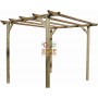 BLINKY WOODEN PERGOLA MOD. GLICINE CM.300X300