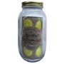 BORMIOLI GLASS JAR FOUR SEASONS WITH CAP LT. 1.5